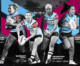 Four Sharks selected for women's Origin opener