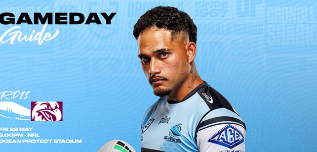 NRL Game Day Guide: Round 13 v Manly Sea Eagles