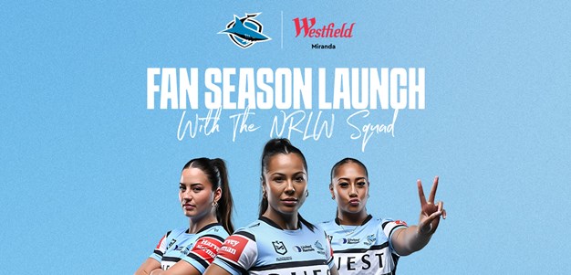 Meet the NRLW Sharks at the 2026 Fan Season Launch