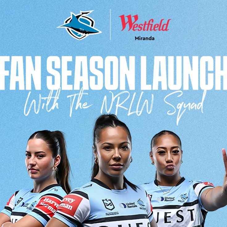 Meet the NRLW Sharks at the 2026 Fan Season Launch