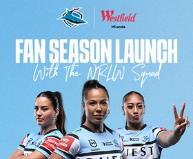 Meet the NRLW Sharks at the 2026 Fan Season Launch