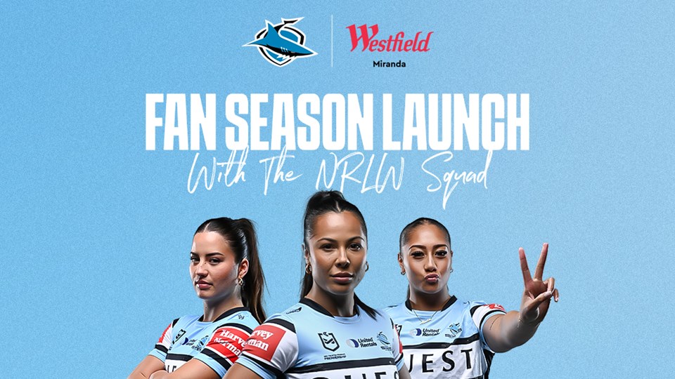 Meet the NRLW Sharks at the 2026 Fan Season Launch