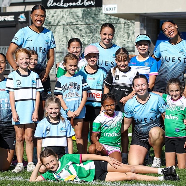 Join the Sharks at a junior girl’s clinic