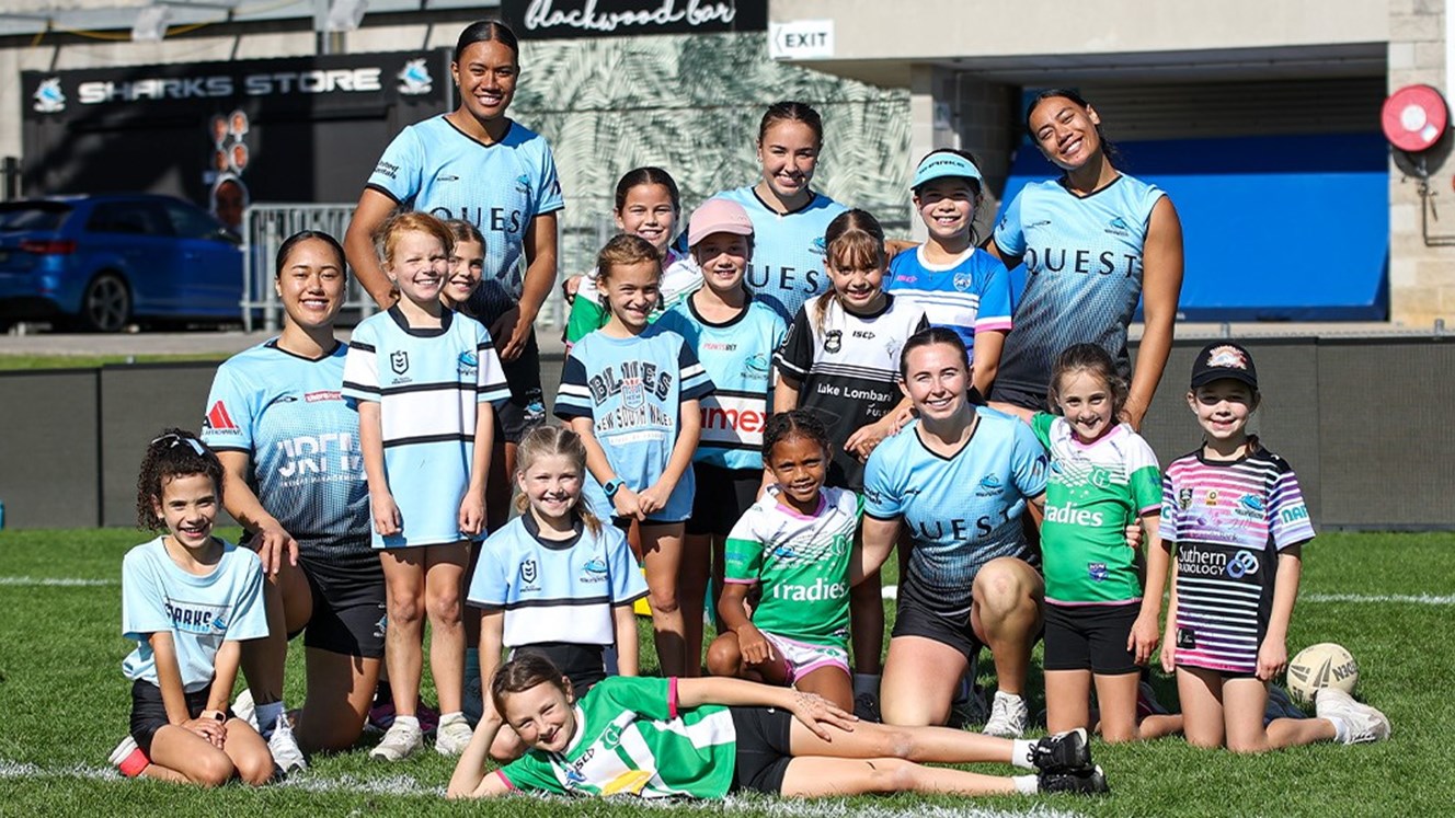Join the Sharks at a junior girl’s clinic