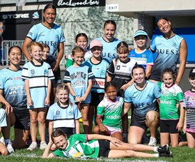 Join the Sharks at a junior girl’s clinic