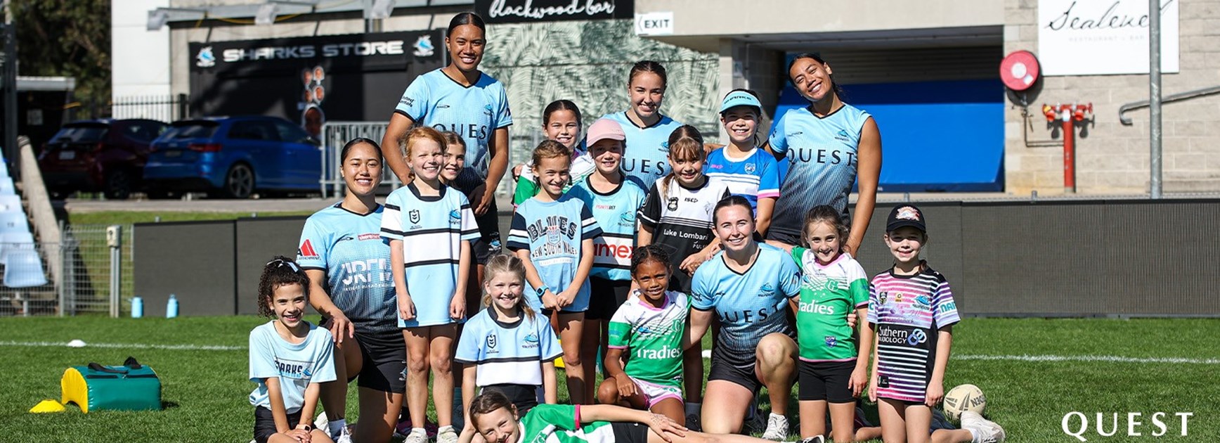 Join the Sharks at a junior girl’s clinic