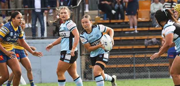 Three Sharks in action at Women's City-Country matches