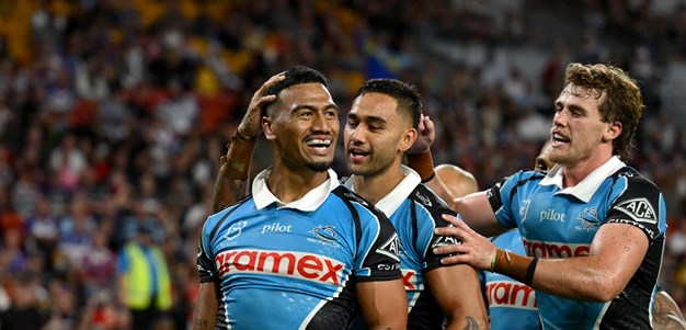 Dominant Sharks down the Dogs