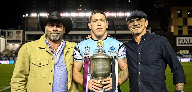 Sharks retain the Rogers trophy with gritty win