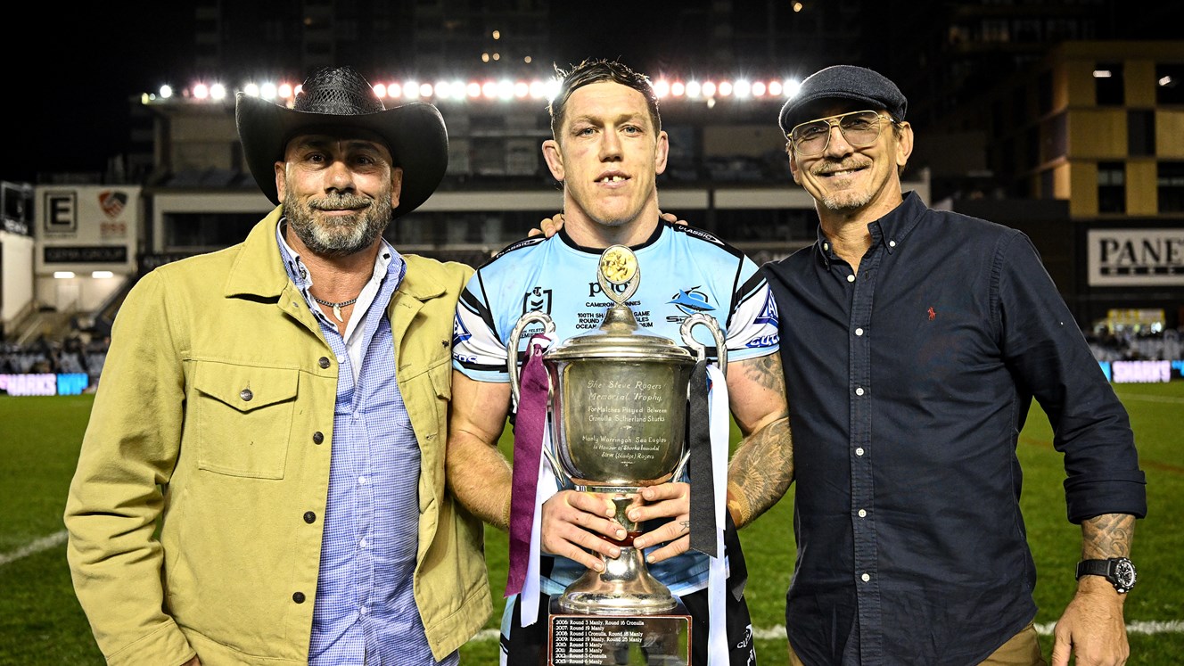 Sharks retain the Rogers trophy with gritty win