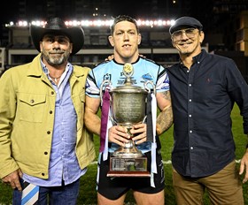 Sharks retain the Rogers trophy with gritty win