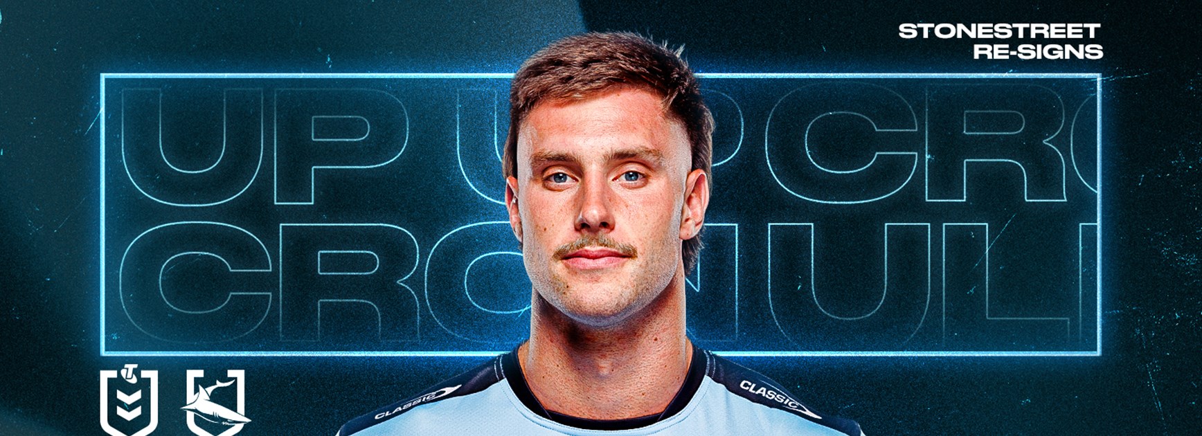 Stonestreet extends his stay at the Sharks