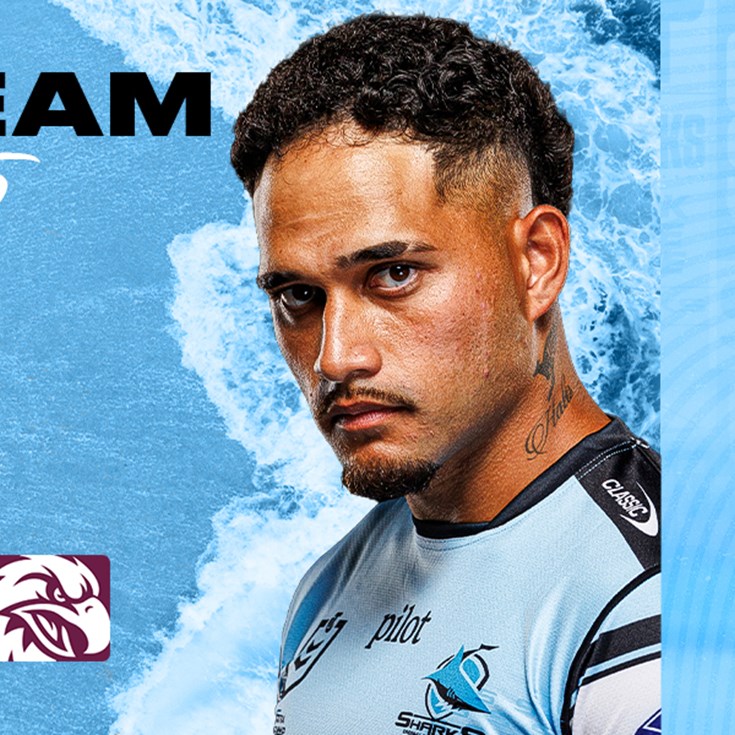 NRL Team List: Round 13 v Sea Eagles