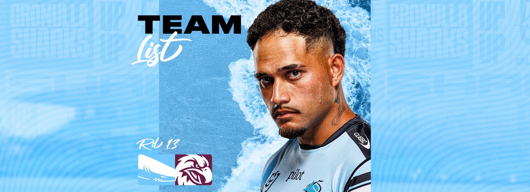 NRL Team List: Round 13 v Sea Eagles