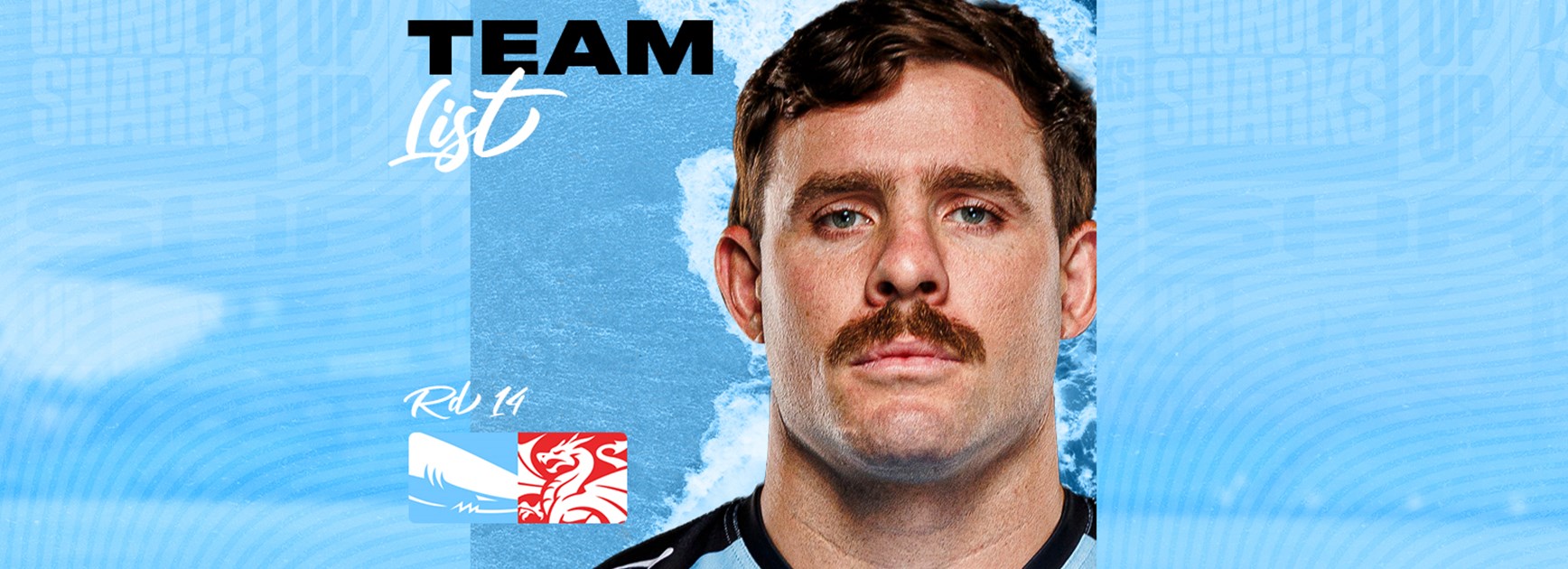 NRL Team List: Round 14 v Dragons
