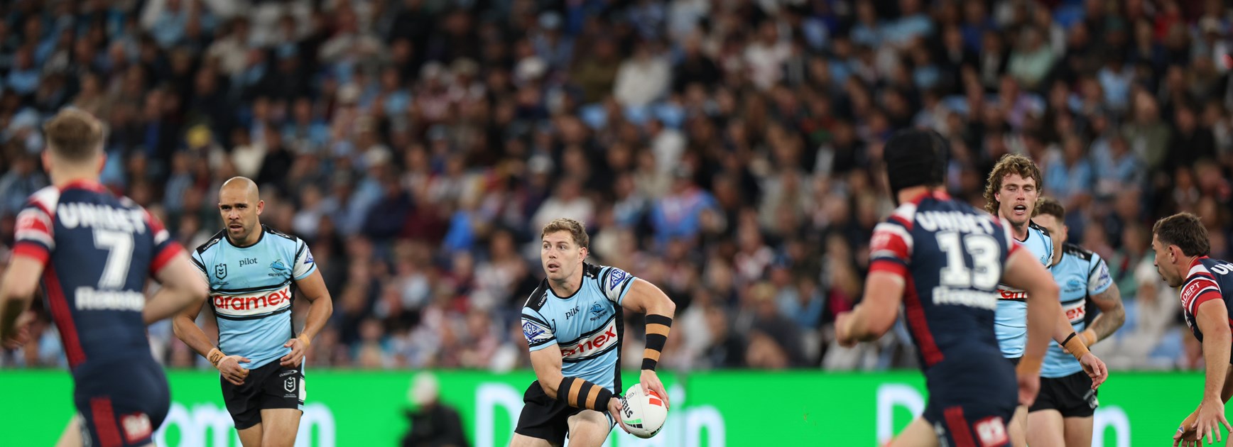 Sharks Winning Streak Ends as Roosters Rally