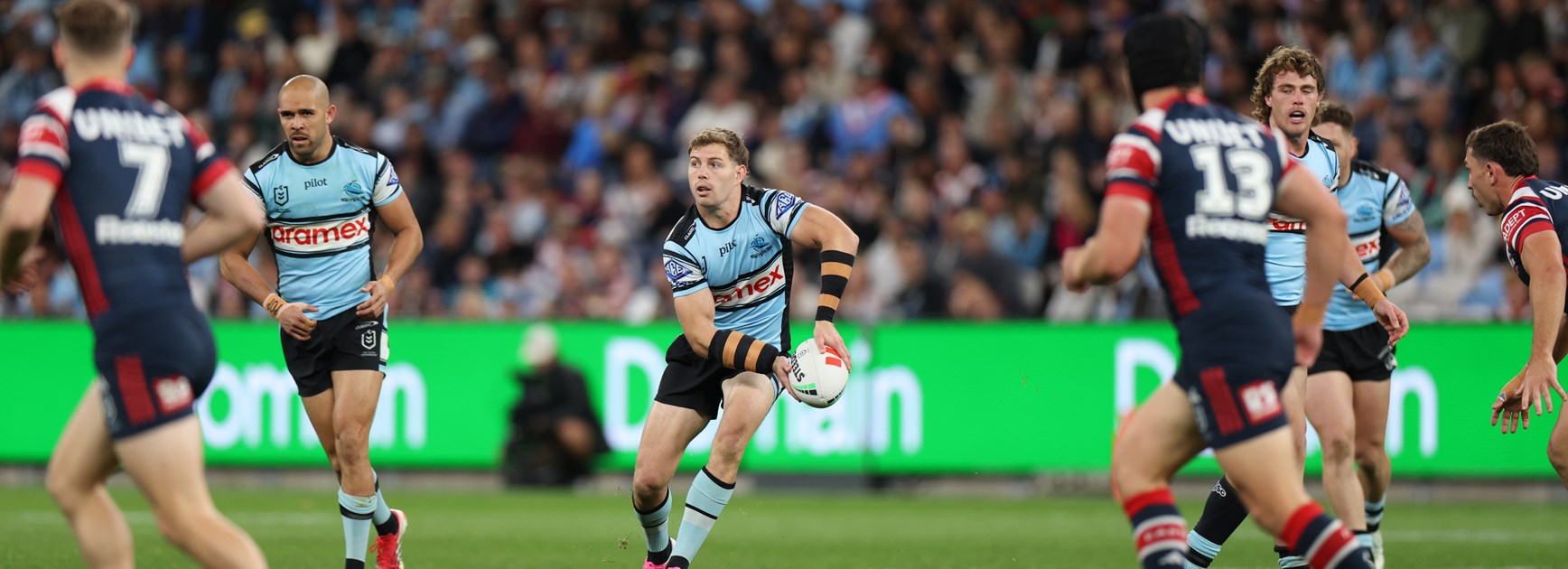 Sharks Winning Streak Ends as Roosters Rally