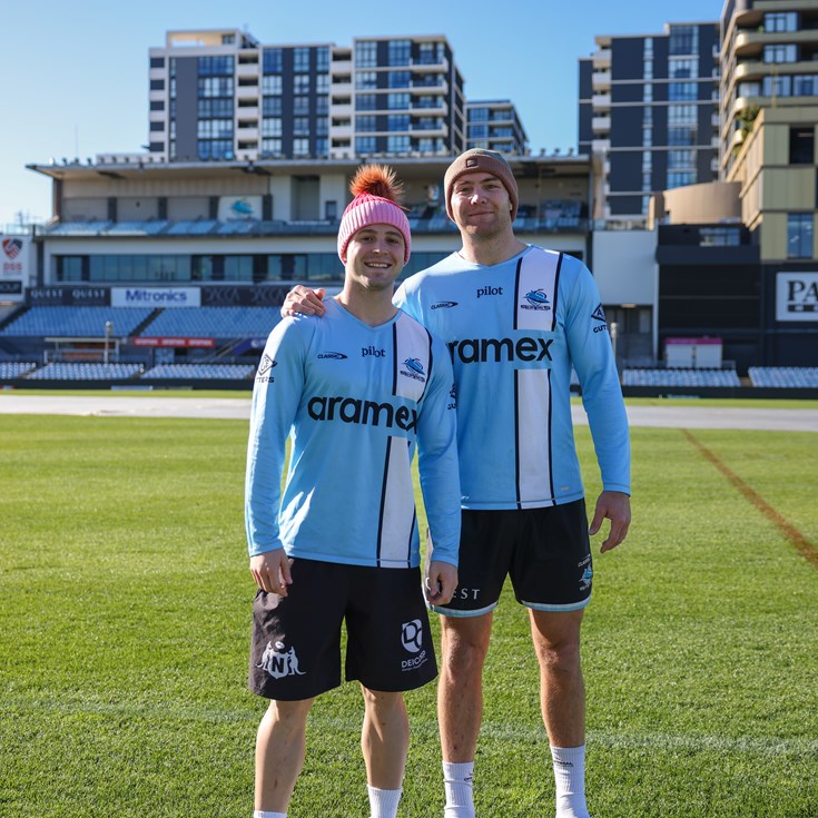 Mark Hughes celebrates 10th Beanies for Brain Cancer Round