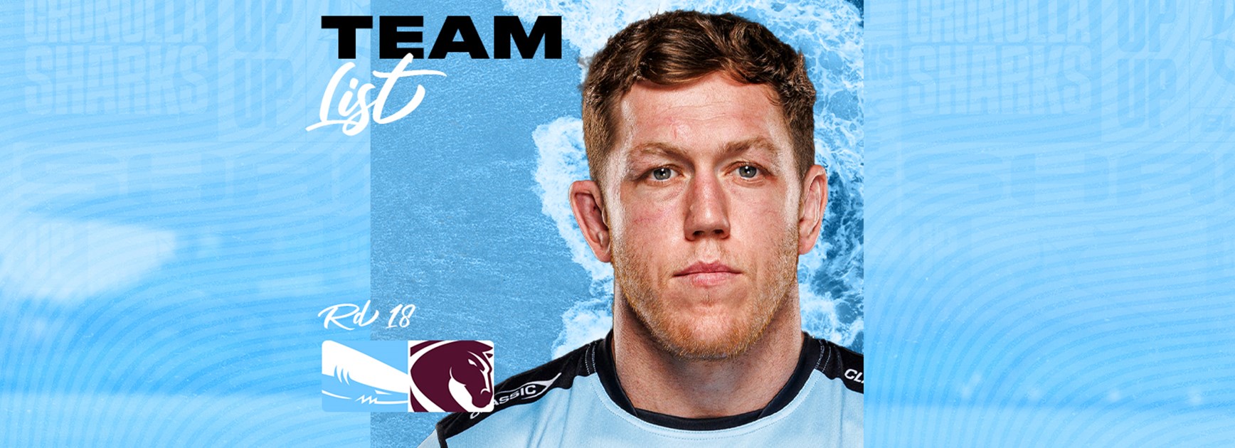 NRL Team List: Round 18 v Broncos