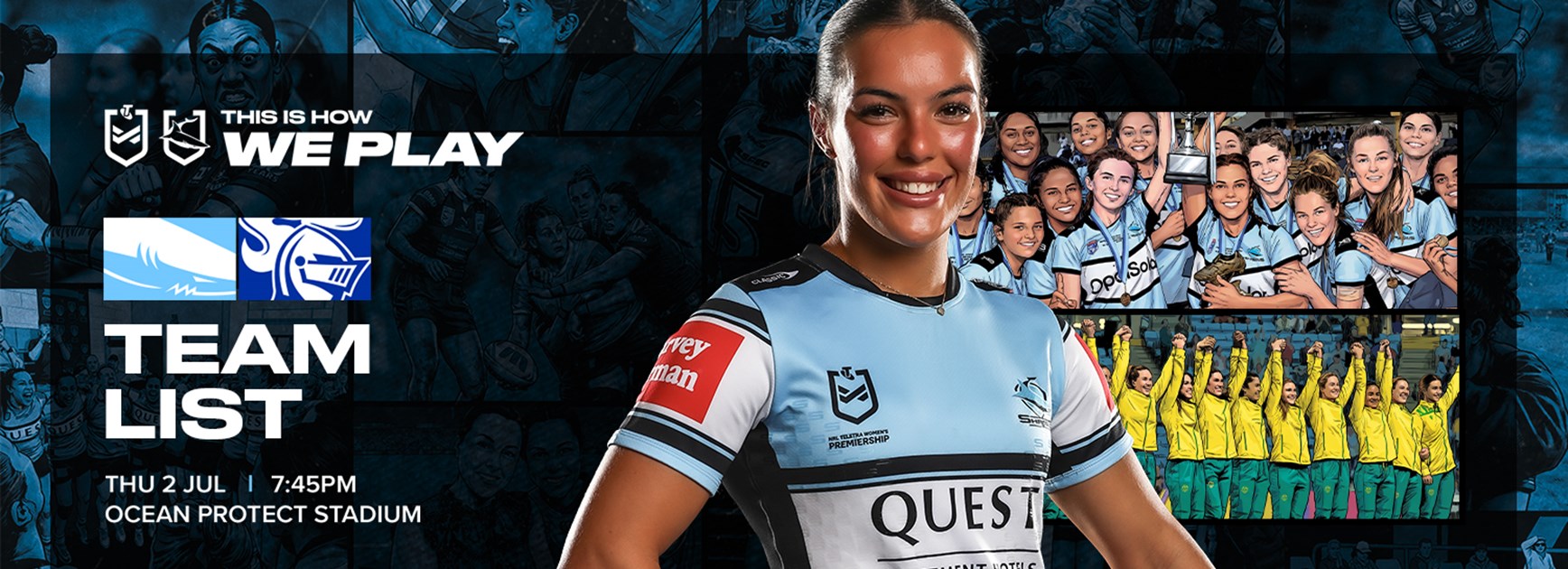 NRLW Team List: Round 1 v Knights