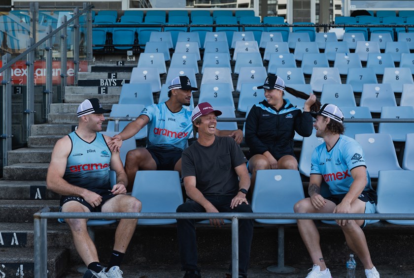 Hazelton with Tommy Herschell and the Sharks Find ya Feet crew