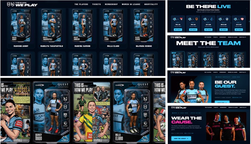 Image: Screenshots from the This Is How We Play campaign microsite.