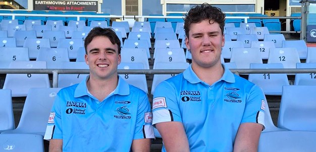 Young Sharks Curran and Challenor book Aussie Schoolboys tickets