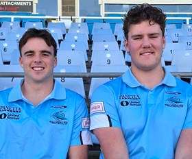 Young Sharks Curran and Challenor book Aussie Schoolboys tickets