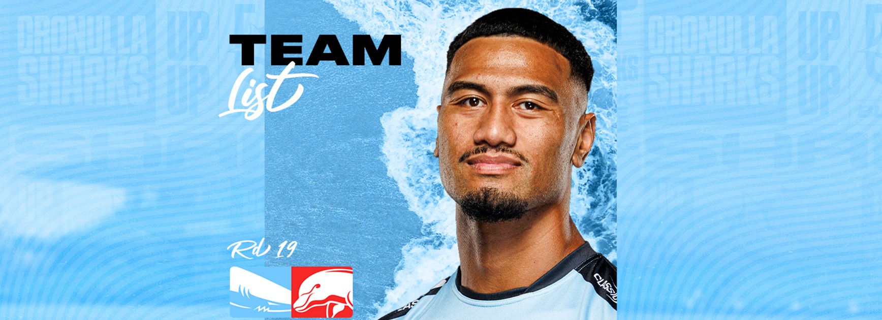 NRL Team List: Round 19 v Dolphins
