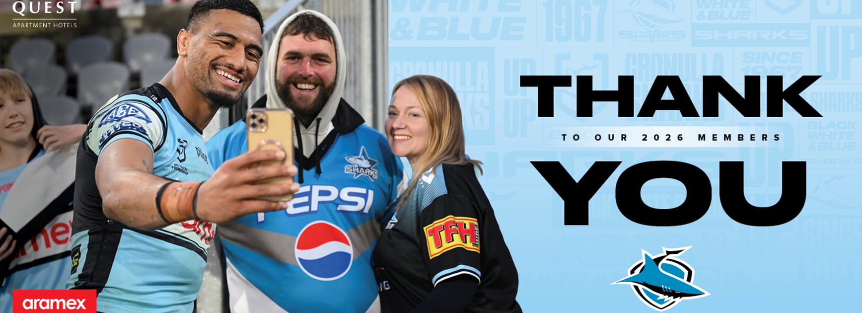 ‘Thank you’: Sharks giving back for Member Appreciation Round