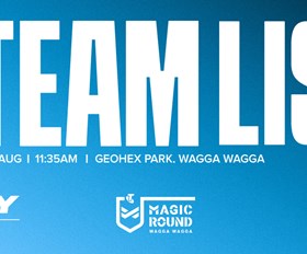 NRLW Team List: Round 5 v Tigers