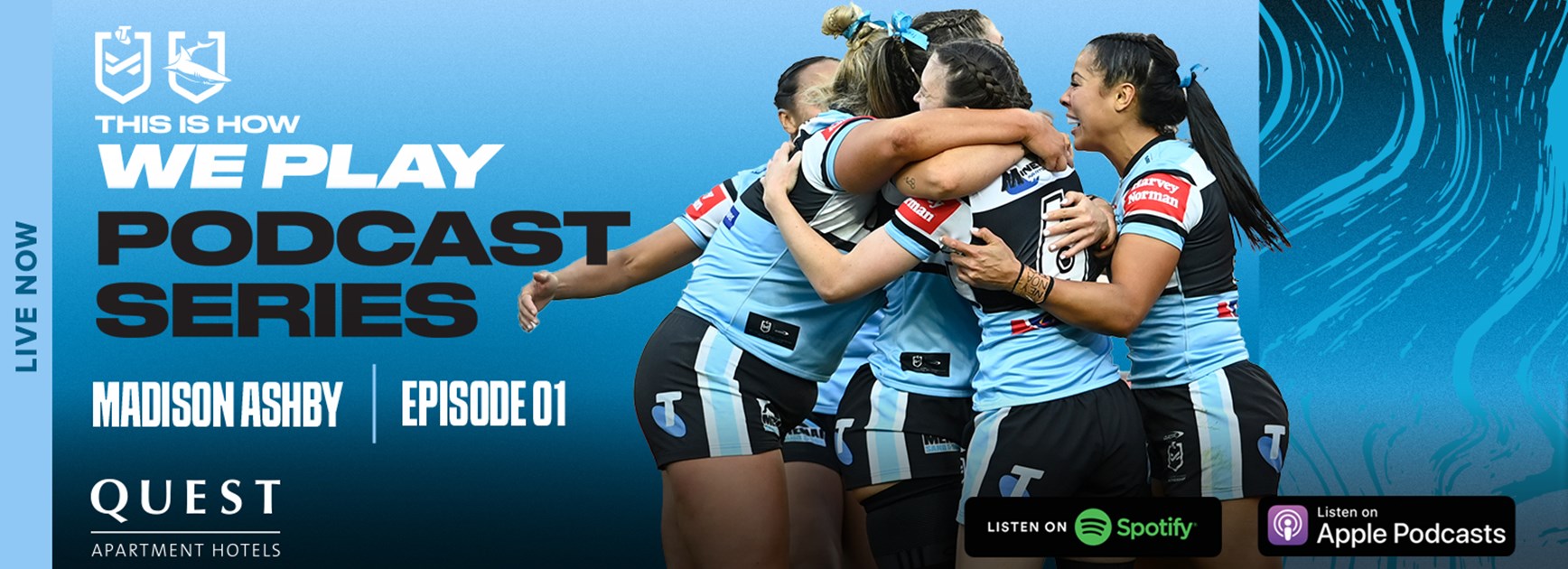 Sharks launch new podcast series ‘This Is How We Play’