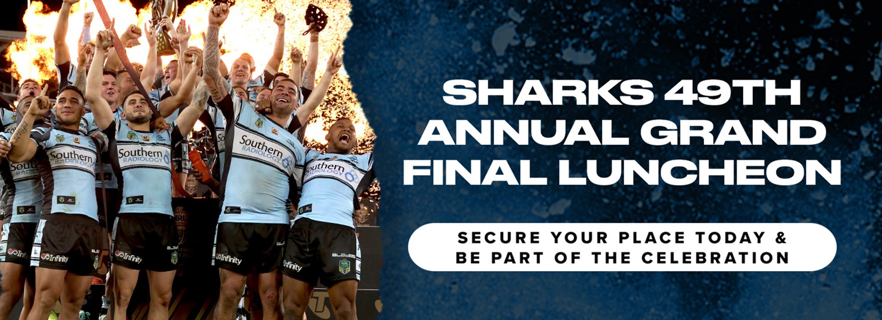 Book now for Sharks 10-year anniversary Grand Final Luncheon