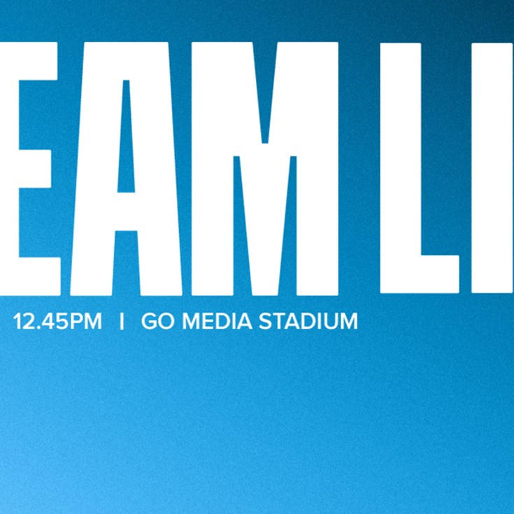 NRLW Team List: Round 10 v Warriors