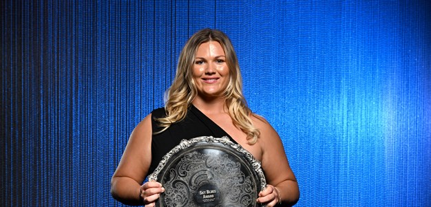 Ellie Johnston takes home Blues Women's Award