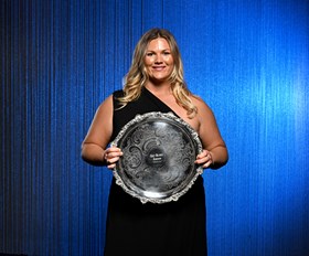 Ellie Johnston takes home Blues Women's Award