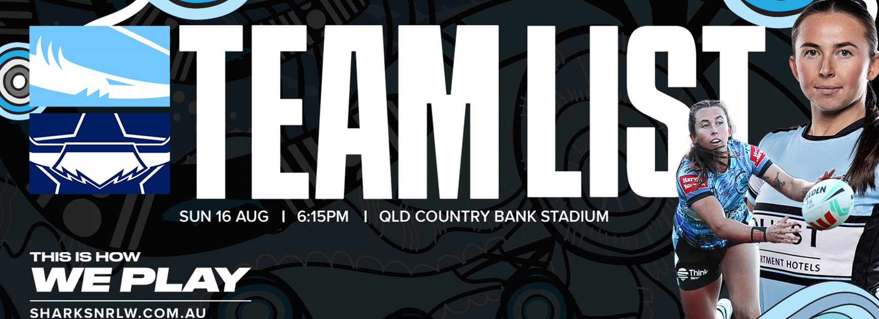 NRLW Team List: Round 7 v Cowboys