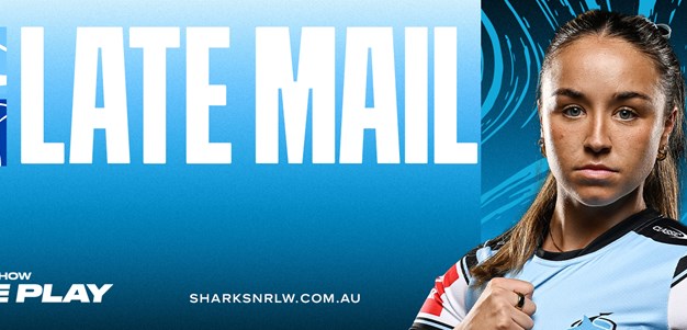 NRLW Late Mail: Round 9 v Roosters