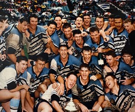 Sharks 30-year reunion of 1996 Reserve Grade champions