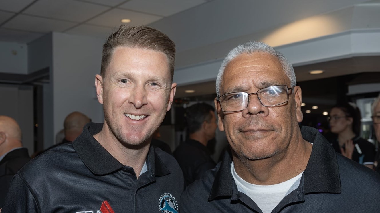 Phil Dotti, the first identified Indigenous man to play first grade for the Sharks