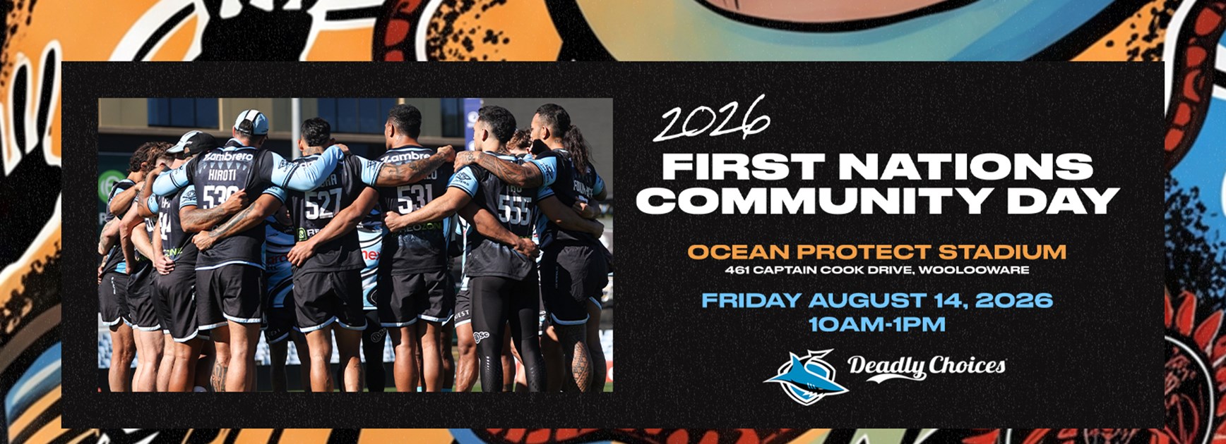 Sharks 2026 First Nations Community Day