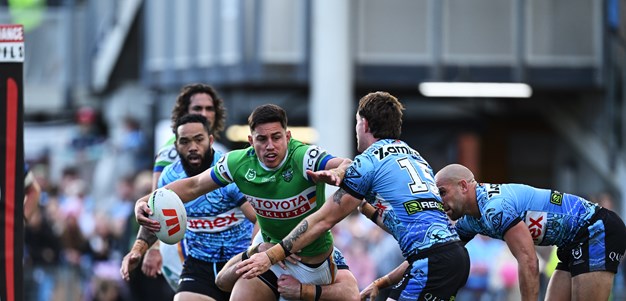 Sharks can't catch Canberra at home