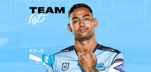NRL Team List: Round 25 v Titans