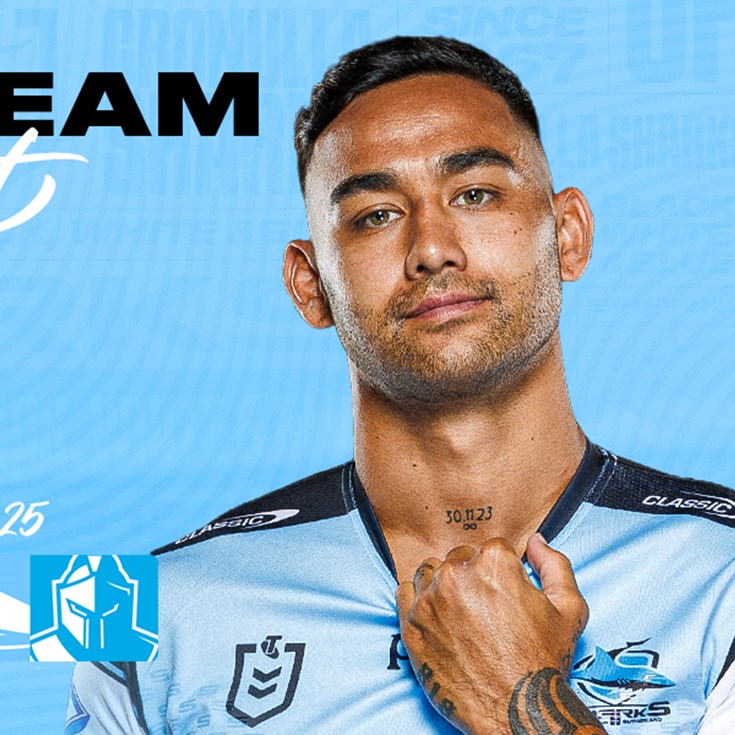 NRL Team List: Round 25 v Titans