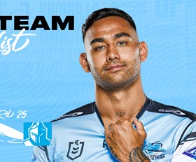 NRL Team List: Round 25 v Titans