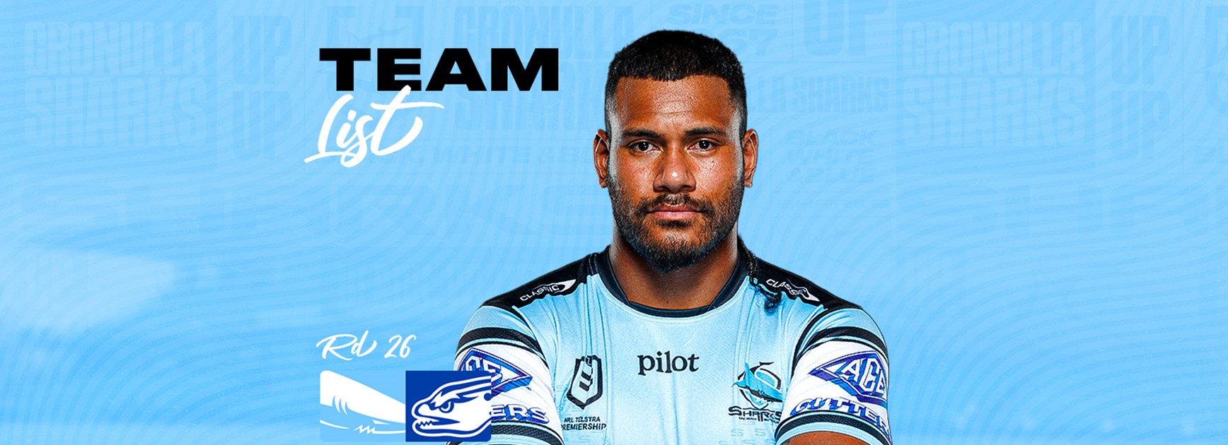 NRL Team List: Round 26 v Eels