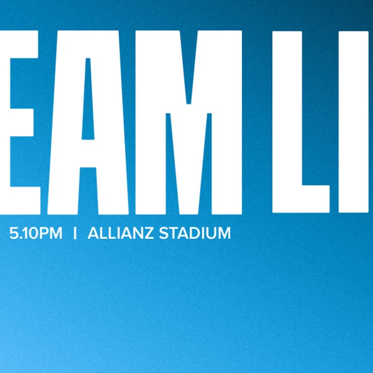 NRLW Team List: Round 11 v Dragons