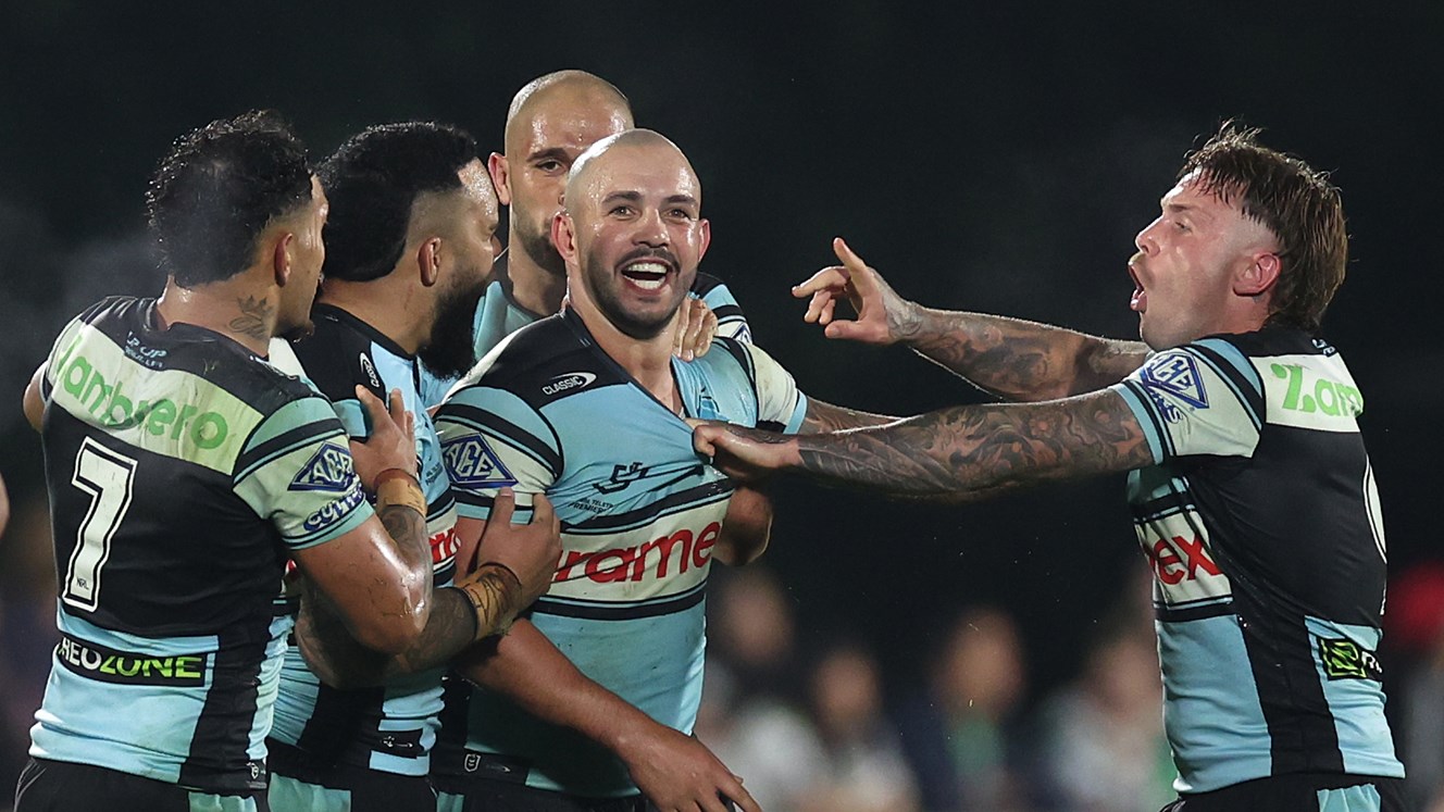 Tricky a treat to have back for Sharks