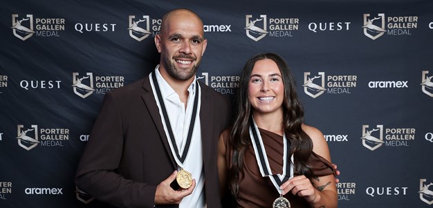 Willy K and Quincy collect Player of the Year Awards