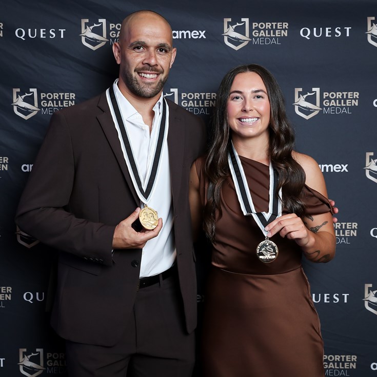 Willy K and Quincy collect Player of the Year Awards